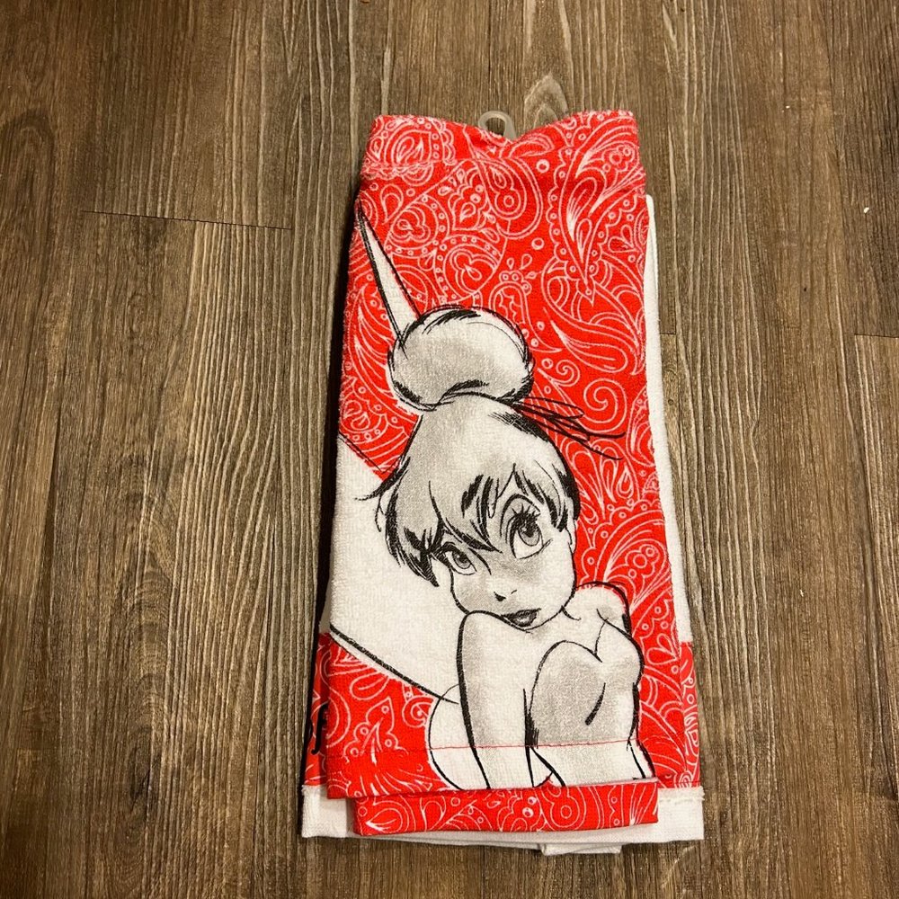 Disney Dish Towel Set Tinkerbell Dash of Pixie Dust
